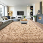 Pionblank 8x10 Rug for Living Room, Fuzzy Plush Large Area Rug, Fluffy Modern by PIONBLANK