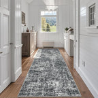 Runner Rug for Hallways Kitchen 2'6"x8' Washable Non Slip: Carpet Non Skid 8ft by Aelenmu