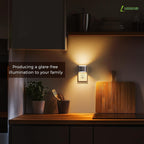 L LOHAS LED Night Lights Plug into Wall, Dimmable Night Light 2 Pack