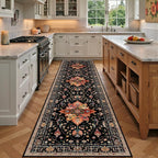 Area Rugs 3'x9' Runner Rug Non Slip Washable by RELEANY