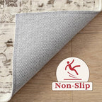 SERISSA Area Rug 3x5 Boho Rugs for Bedroom, Washable Kitchen Rugs Non-Slip - Image 4