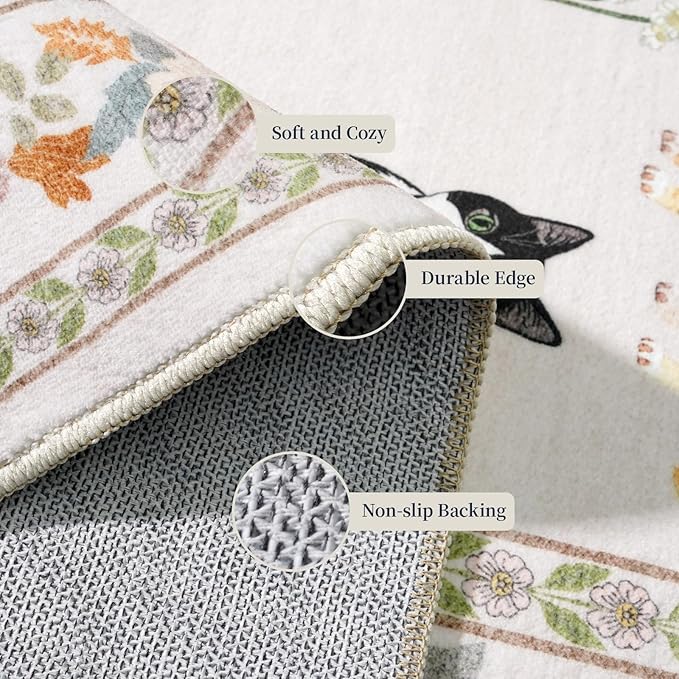 2x12 Washable Hallway Runner Rug - Image 2