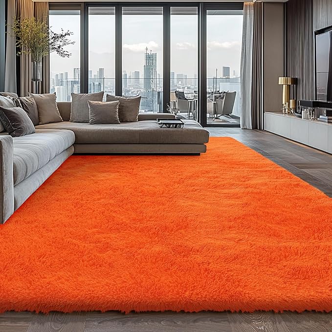 Boshengya 9X12 Large Area Rugs for Living Room Bedroom, Big Shag Rug for by Boshengya