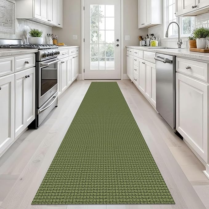 KOZYFLY Long Runners for Hallways 2x12 ft Washable Kitchen Runner Non Slip - Image 2
