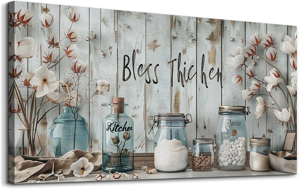 Large Wall Decor Canvas Wall Art for Bedroom Living Room Decor Kitchen and Dining Room Painting Artwork Print for Home Decor Room for Office Farmhouse Room Decoration Aesthetics 30x60 in