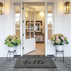 Yimobra Welcome Mats for Front Door 29.5x17, Heavy Duty Waterproof Outdoor Door - Image 6