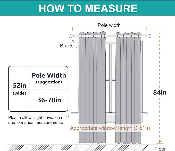 NICETOWN 100% Blackout Cold Blocking Curtains - Image 8