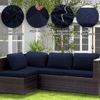Outdoor Cushion Covers Set, Replacement - Image 5