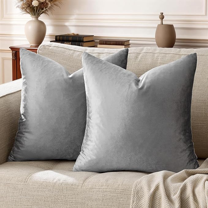GIGIZAZA 16x16 Velvet Small Pillow Covers by GIGIZAZAFocusingonhomedecoration