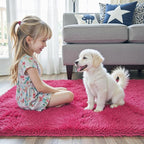 3x5 Rug, Bedside Preppy Dorm Area Rug, College Essentials Small Carpets - Image 2
