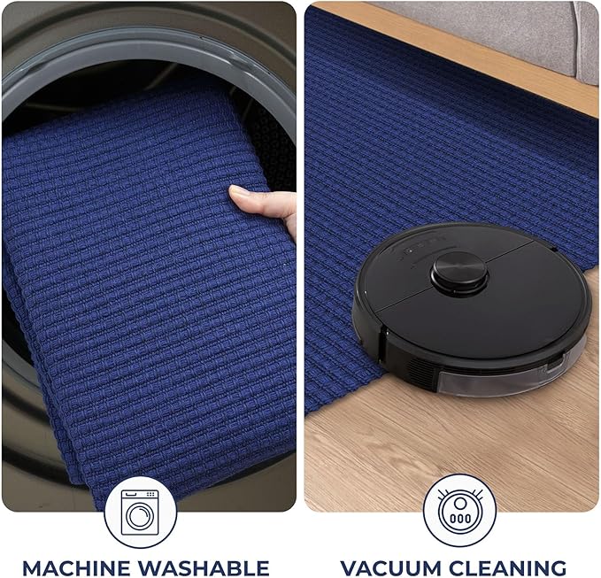 KOZYFLY Runners for Hallways 2x8 ft Washable Kitchen Runner Non Slip Rubber - Image 7