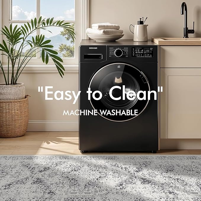 Washable 3x5 Area Rug for Entryway - Image 4