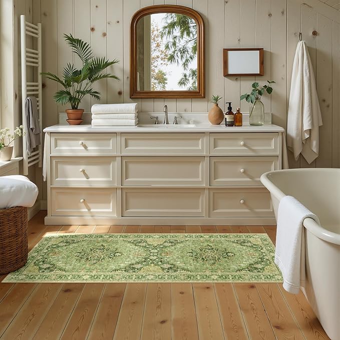 Area Rugs 2'x6' Runner Rug Non Slip Washable - Image 3