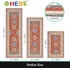HEBE Boho Kitchen Rug Sets 3 Piece - Image 2