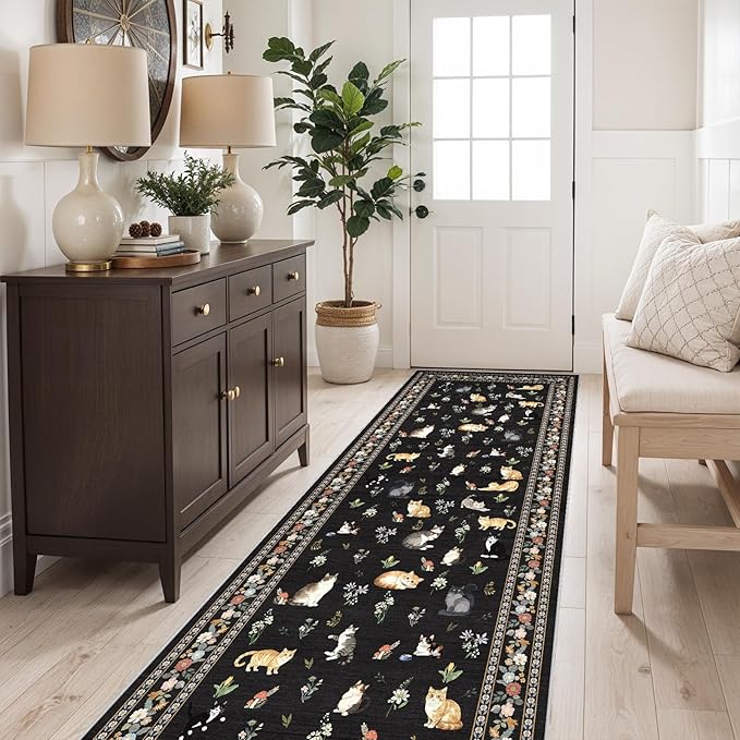 2'6"x8' Washable Kitchen Runner Rug - Image 5