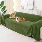 Smiry Couch Cover for Dogs, Chenille Sofa Covers for 3 Cushion Couch