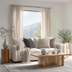 Topfinel 4 Packs Natural Decorative Throw Pillows Covers 24x24 Inch - Image 6