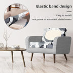8Pcs Stretch Patio Cushion Covers, Outdoor Couch Covers Replacement, Outdoor - Image 5