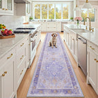 RELEANY Area Rugs 2'x10' Runner Rug Non Slip Washable by RELEANY