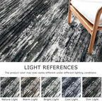 KOZYFLY Modern Abstract Hallway Runner Rug, 2x8 Kitchen Rugs Non-Slip Washable - Image 4