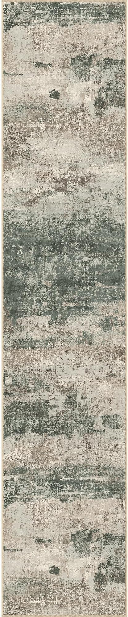 BEIMO Runner Rug for Hallway Kitchen, Soft Modern Abstract Throw Rugs, Low Pile - Image 5