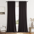 Guken 100% Blackout Curtains 84 Inch Length 2 Panels Set by Guken