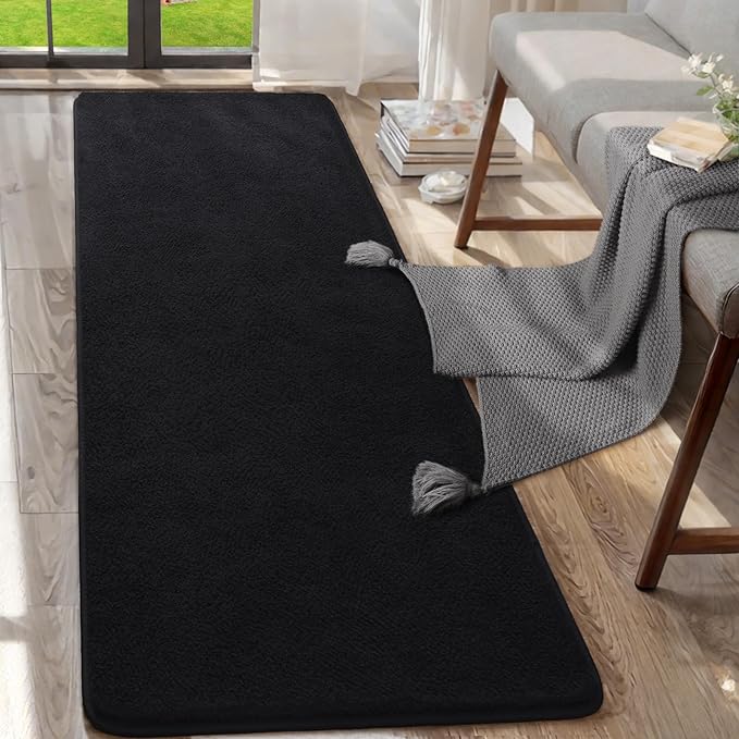 AROGAN Shag Runner Rug for Hallways, 2x6 Feet Washable Rugs - Image 3