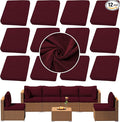 Outdoor Cushion Covers Set, Replacement by SUKAIKEQA