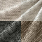 MIULEE Pack of 4 Couch Throw Pillow Covers 18x18 Inch Neutral Soft Decorative - Image 2