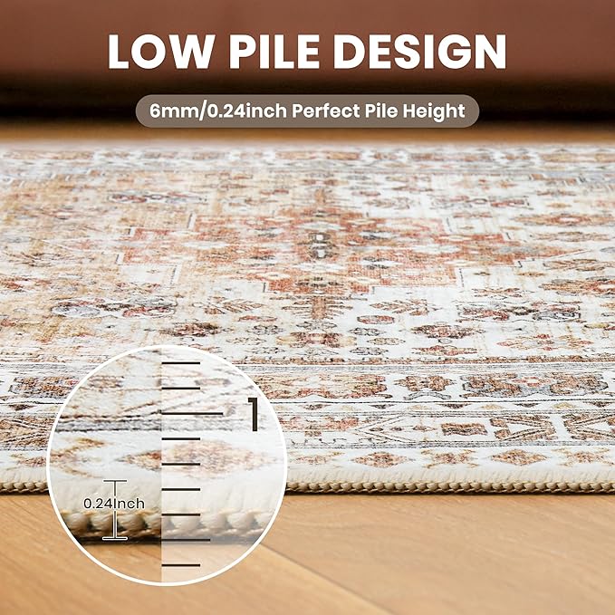 zesthome Washable Round Area Rugs - Image 7