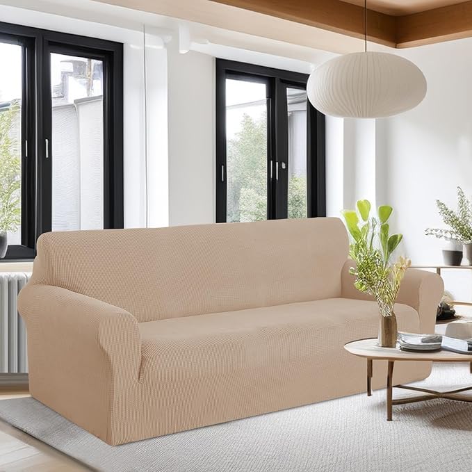 U-NICE HOME Stretch Couch Cover Sofa Cover Sofa Slipcover Furniture Protector - Image 2