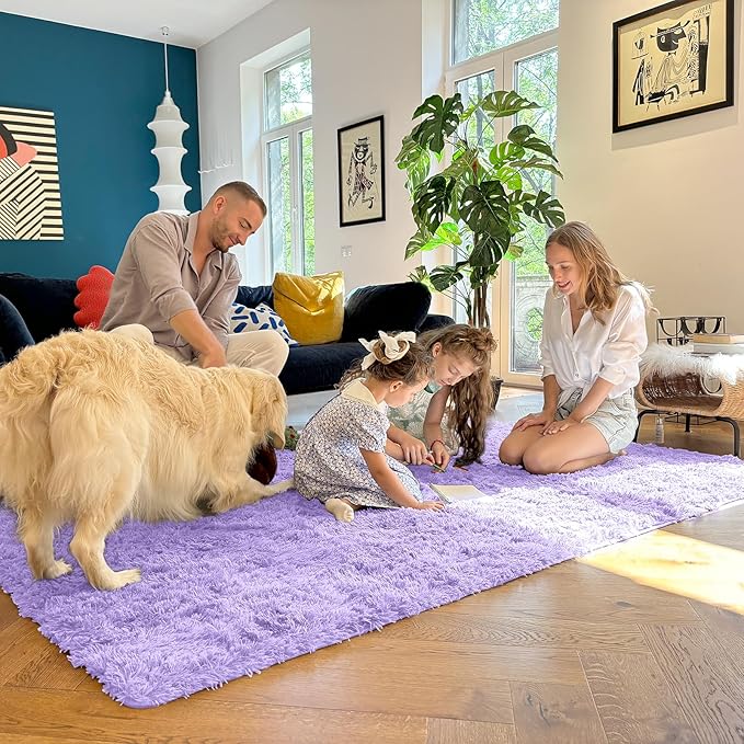 OLANLY 8x10 Machine Washable Large Area Rugs - Image 6