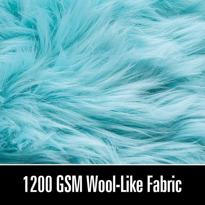 LOCHAS Soft Fluffy Faux Fur Rugs - Image 6