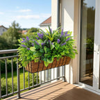 Faux Outdoor Plants UV Resistant 15Pcs artificial flowers for outdoors