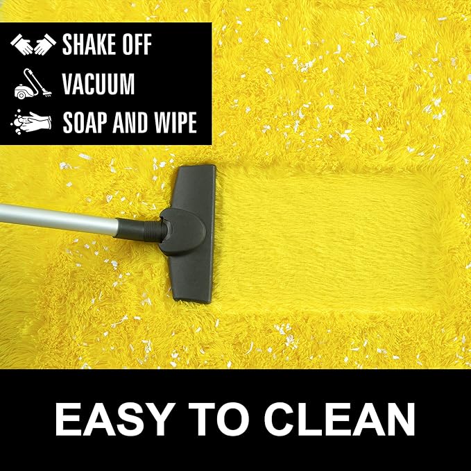 LOCHAS Ultra Soft Indoor Modern Area Rugs Fluffy Living Room Carpets - Image 6