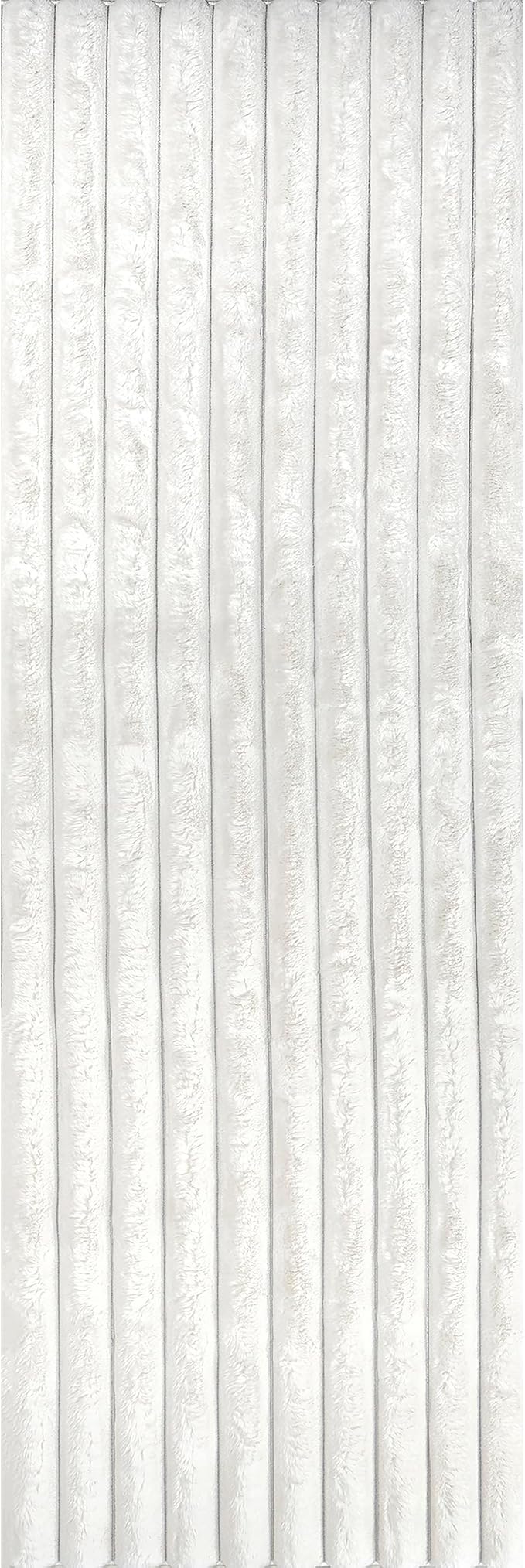 Nuloom SuperiorWash Collection Kai Off-White, Fluffy and Cozy, High Traffic - Image 5