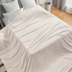 BEDELITE Big Fleece Blanket 120" x 120", Super Soft Fluffy Fuzzy Oversized King - Image 2