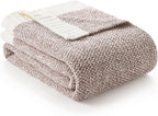 Snuggle Sac Heather Taupe Throw Blanket by SnuggleSac