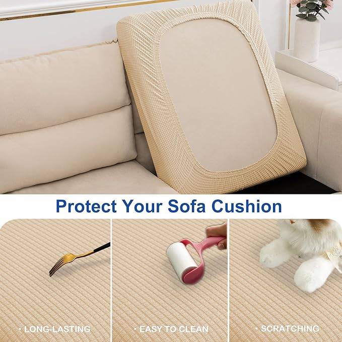 Water-Repellent Sofa Cushion Covers RV Seat Cover, High Stretch Removable - Image 6