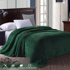 Exclusivo Mezcla Fleece Bed Blanket Twin Size, Super Soft and Warm Blankets - Image 3