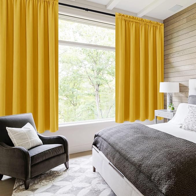 DWCN Thermal Short Blackout Curtains - Image 2