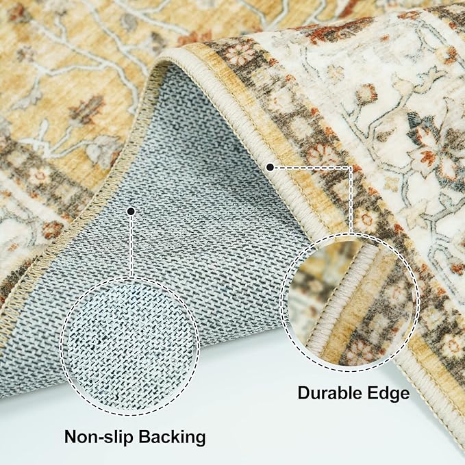 Washable Hallway Runner Rug 2x3 - Image 6