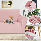ZNSAYOTX Super Stretch Sofa Cover, New Striped Sofa Covers Fitted Slipcovers - Image 3