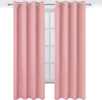 LEMOMO Pink Thermal Blackout Curtains/52 x 95 Inch/Set of 2 Panels Room - Image 2