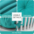 Outdoor Bench Cushion Waterproof, Tufted Bench Seat Cushion