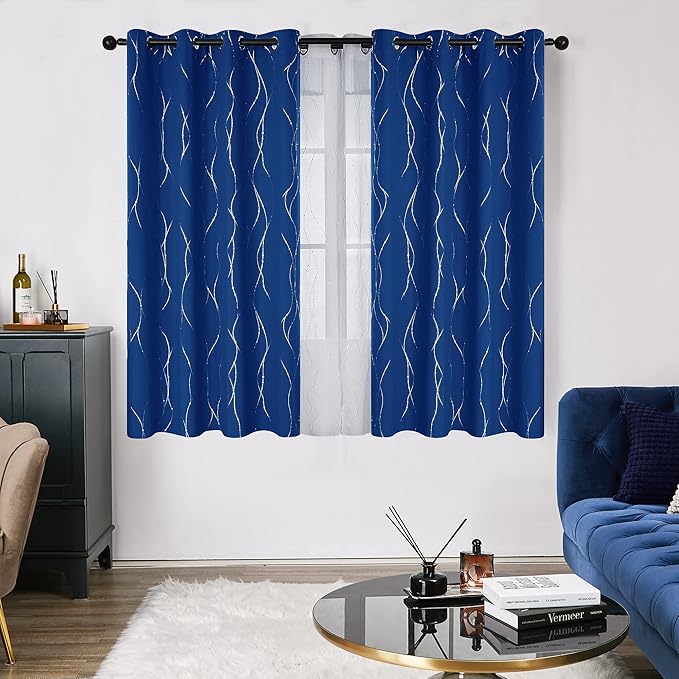 Deconovo Blackout Curtains, 52 x 54 Inch Drapes - Image 2
