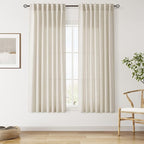 Nanspring Vanilla Linen Curtains by Nanspring