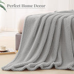 Whale Flotilla King Size Fuzzy Fleece Blanket - Image 7
