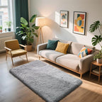 Shag Area Rug for Bedroom 3x5, Soft Fuzzy Rug Non-Shedding Indoor Plush Carpet - Image 6