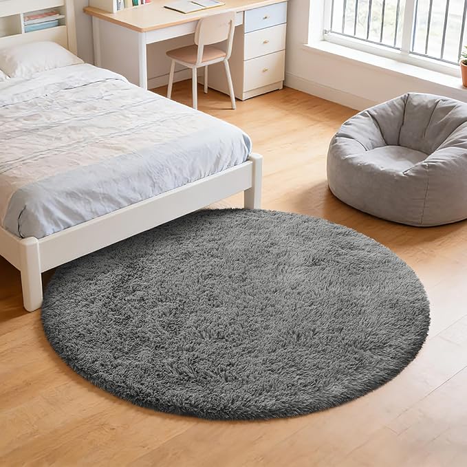 yulidayang Fluffy Round Area Rugs - Image 6